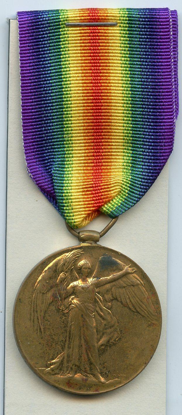 Victory Medal 1914-19 To Pte John Dunlop, Argyll & Sutherland Highlanders