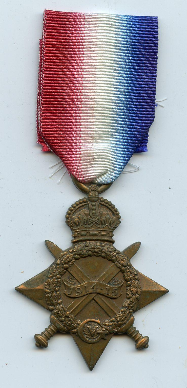 1914-15 Star To Pte Thomas McGovern, Cheshire Regiment