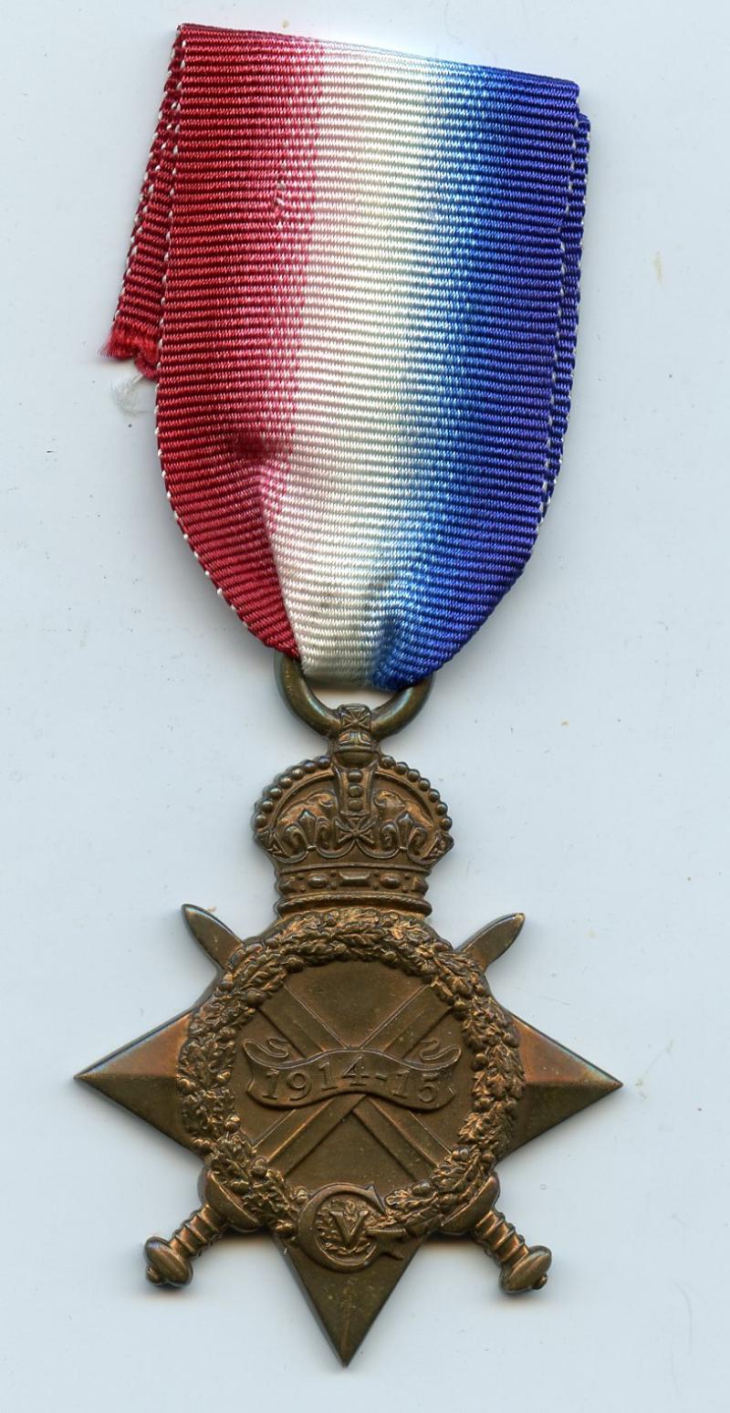 1914-15 Star To Pte Arthur Hilton, Liverpool Regiment