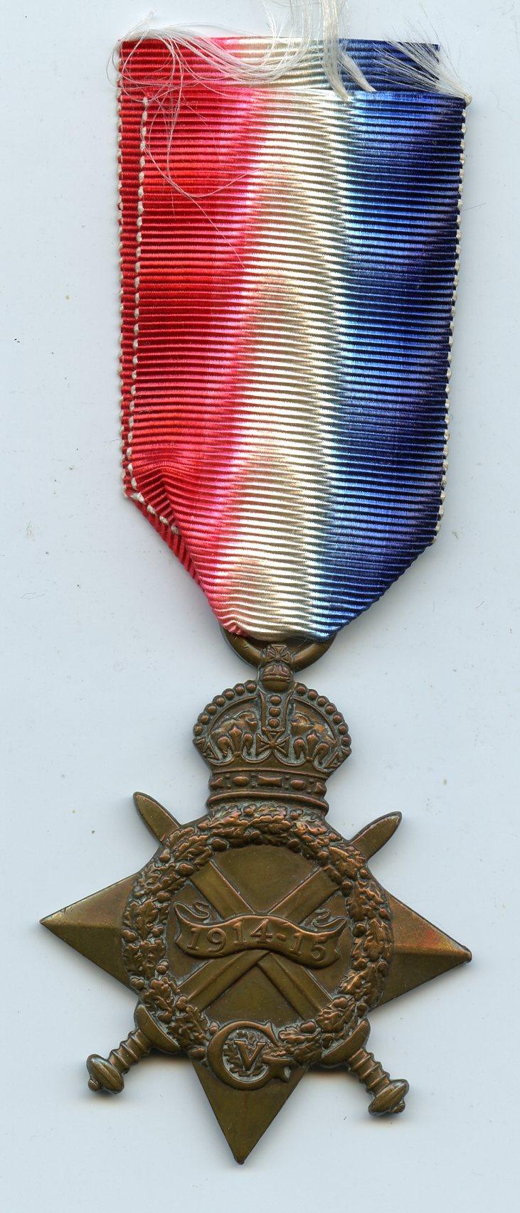 1914-15 Star To Driver Alfred Allman, Army Service Corps