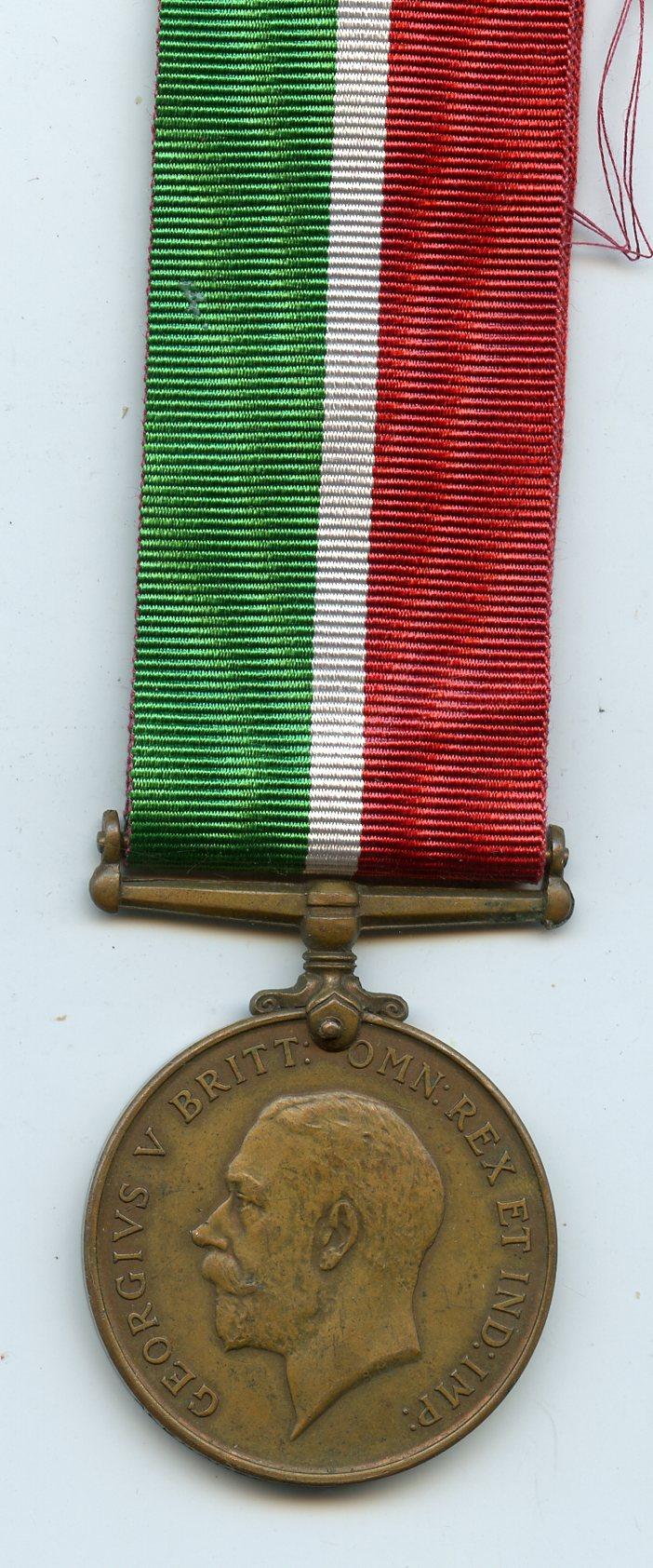 Mercantile Marine War Medal 1914-18 To Alexander Douglass