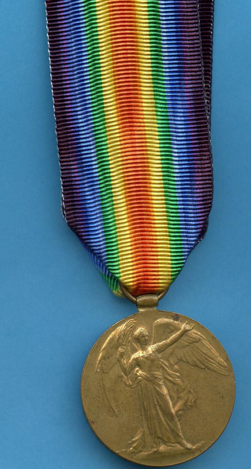 Victory Medal 1914-19 To Acting Sgt Harry Goldston, 17th Battalion Royal Fusiliers