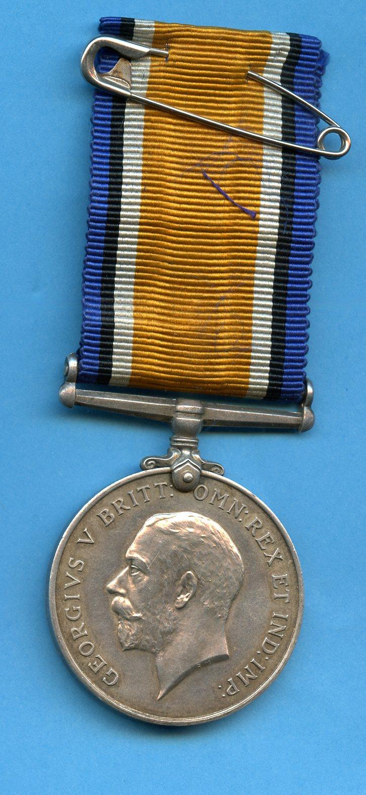 British War Medal 1914-18 To Driver Frederick Ward, Royal Field Artillery