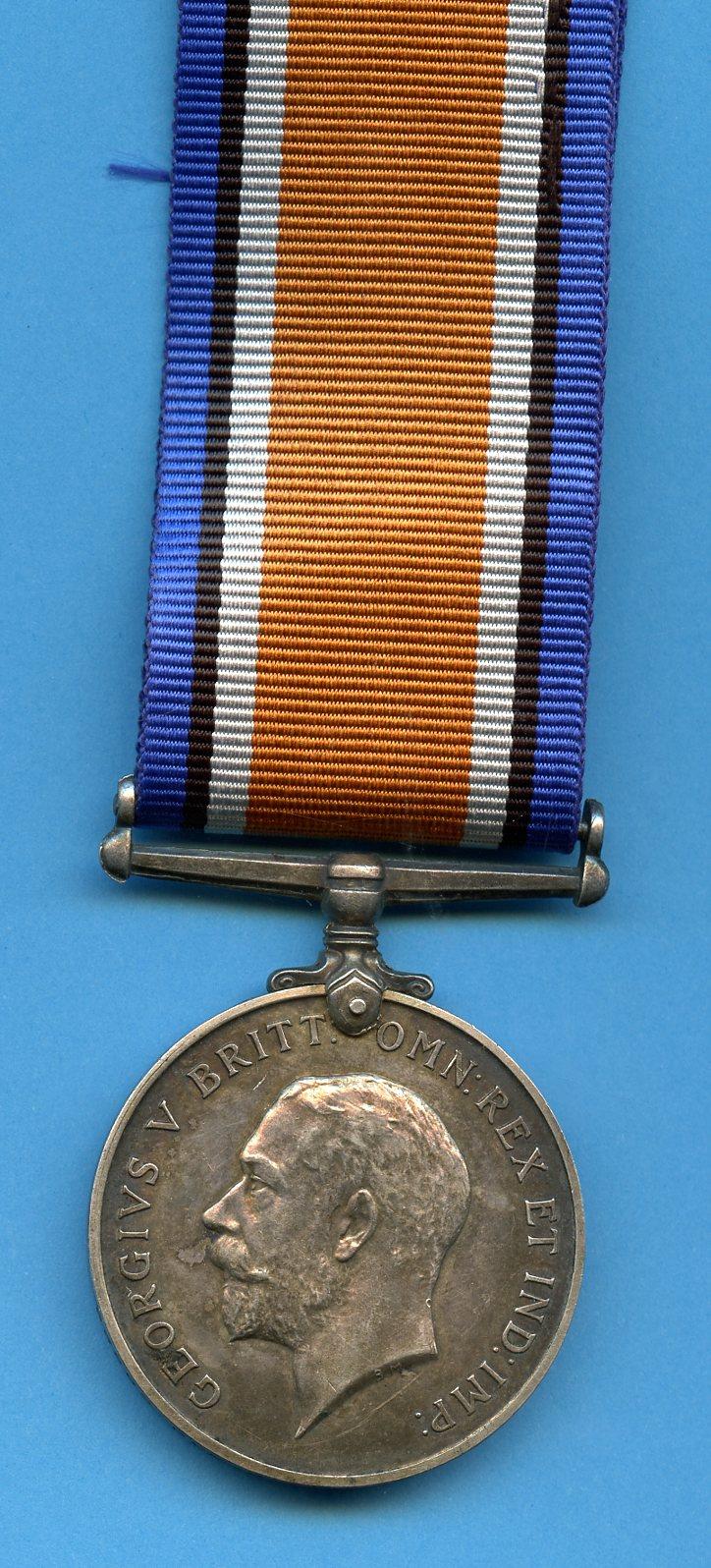 British War Medal 1914-18 To Driver Joseph Osbourne, Royal Field Artillery