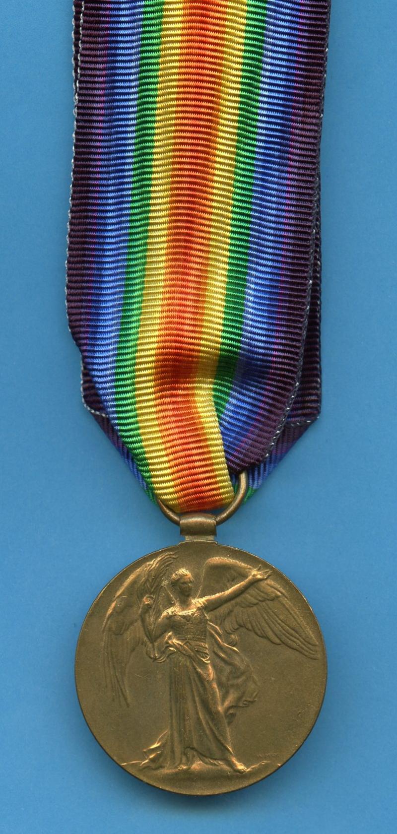WW1 Victory Medal 1914-19 To Sapper Samuel Walker, Royal Engineers