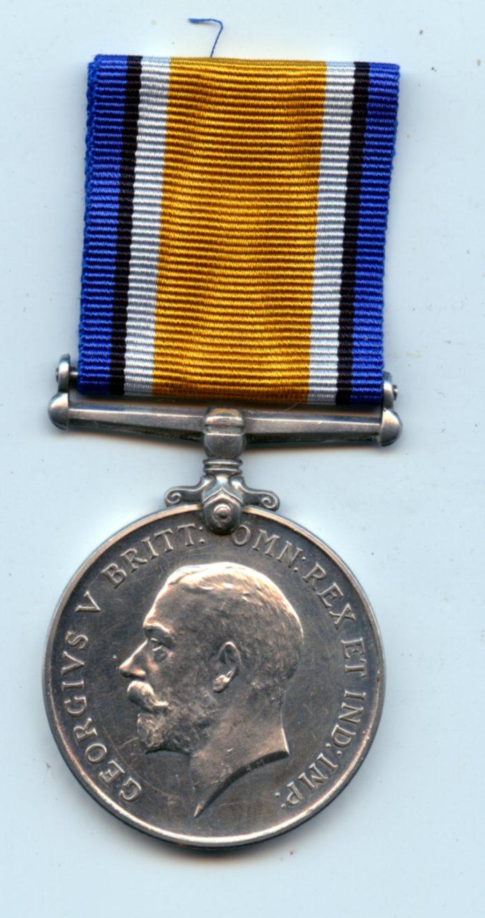 British War Medal 1914-18 To Pte John Martin Kings Own Scottish Borderers