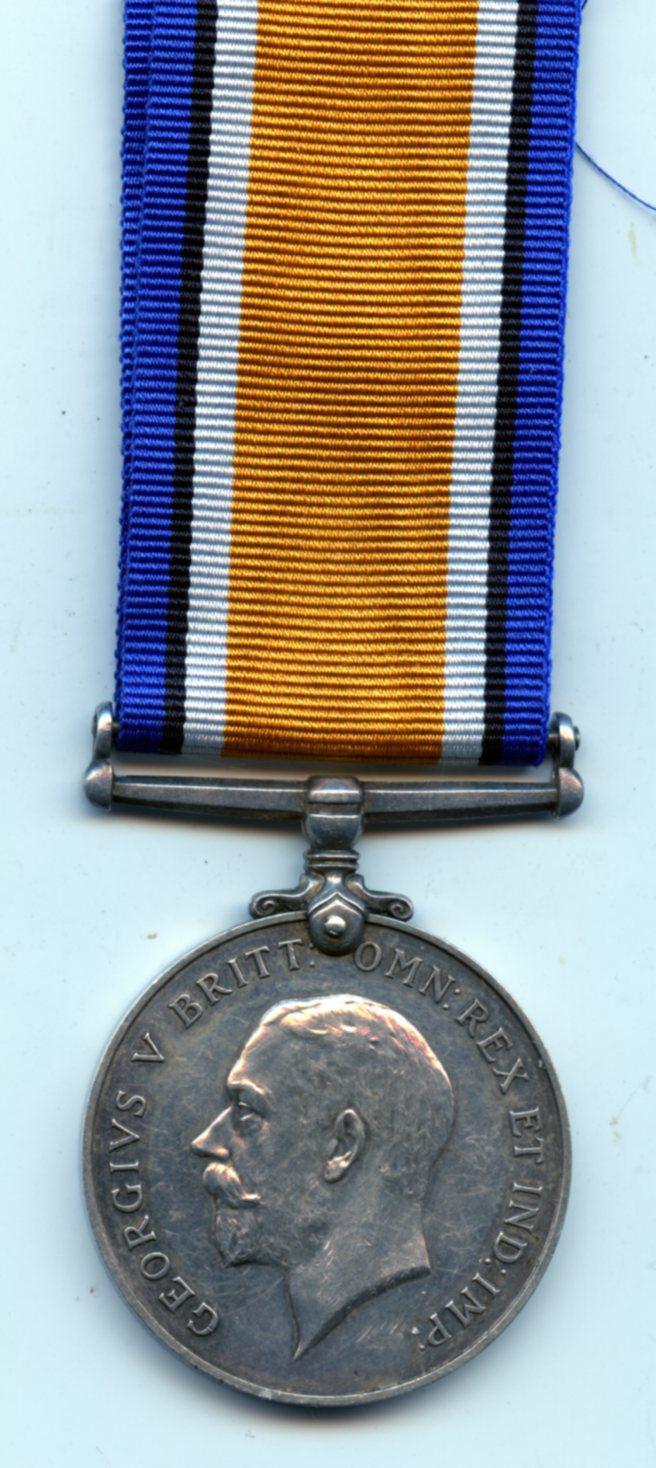 British War Medal 1914-18 To  Pte James McEwan, Royal Highlanders The Black Watch