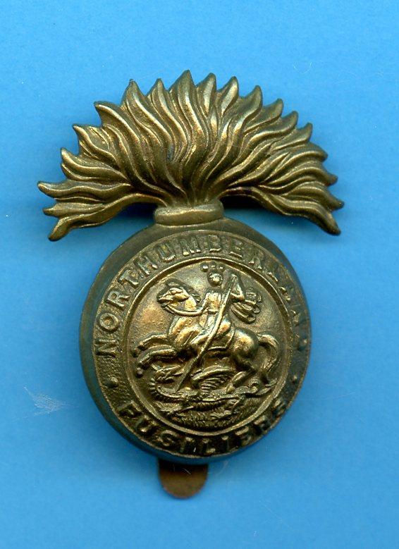 The Northumberland Fusiliers  WW1 Cap Badge