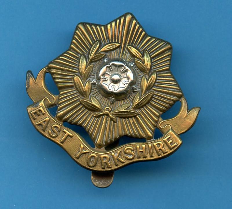 The East Yorkshire Regiment WW1 Cap Badge