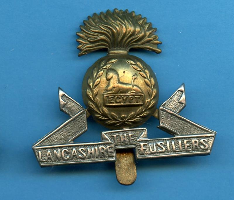 The Lancashire Fusiliers WW1 Cap Badge