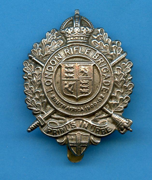 5th City of London Rifle Brigade WW1 Cap badge