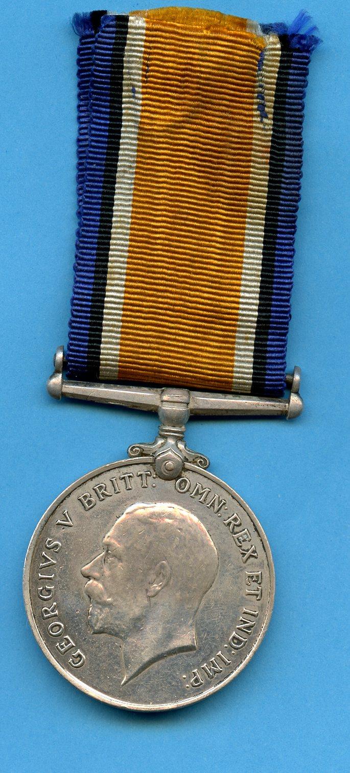 British War Medal 1914-18 To Pte Robert Hyde, 1st Battalion Cameronians (Scottish Rifles)