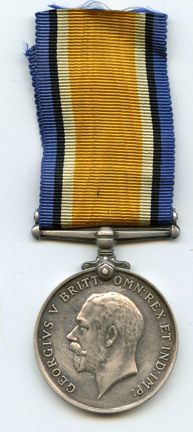 British War Medal 1914-18 To Pte George Morrison, Cameronians (Scottish Rifles)