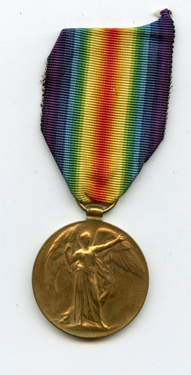 WW1 Victory Medal 1914-19 To L/Cpl Walter Frederick Grierson, Military Foot Police