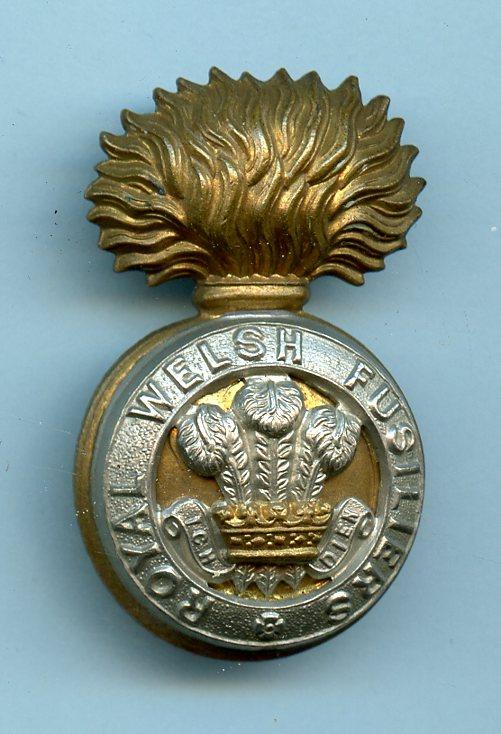 WW1 The Royal Welsh Fusiliers Cap Badge