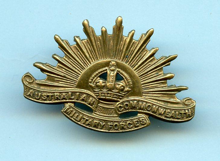WW1 Australian Commonwealth Military Forces Collar Badge