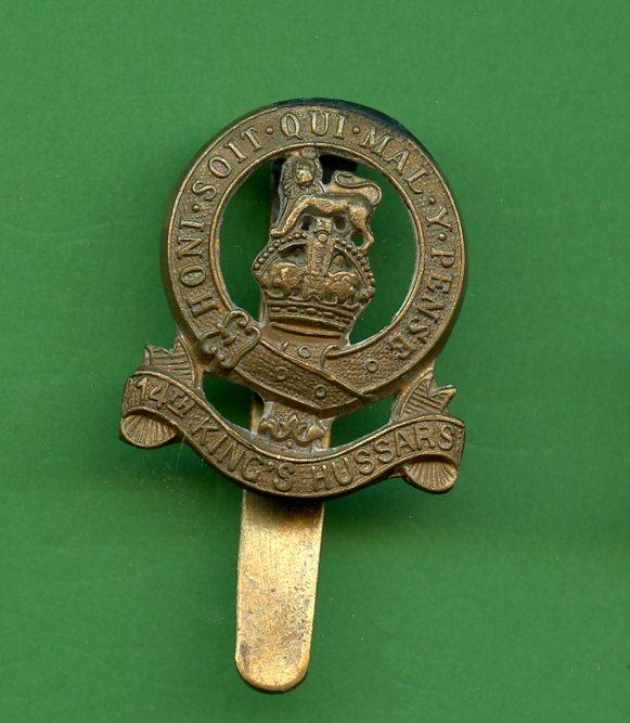 The 14th  Kings  Hussars Cap Badge