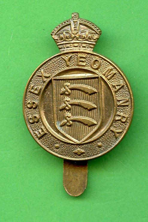 WW1 The Essex Yeomanry  Cap Badge