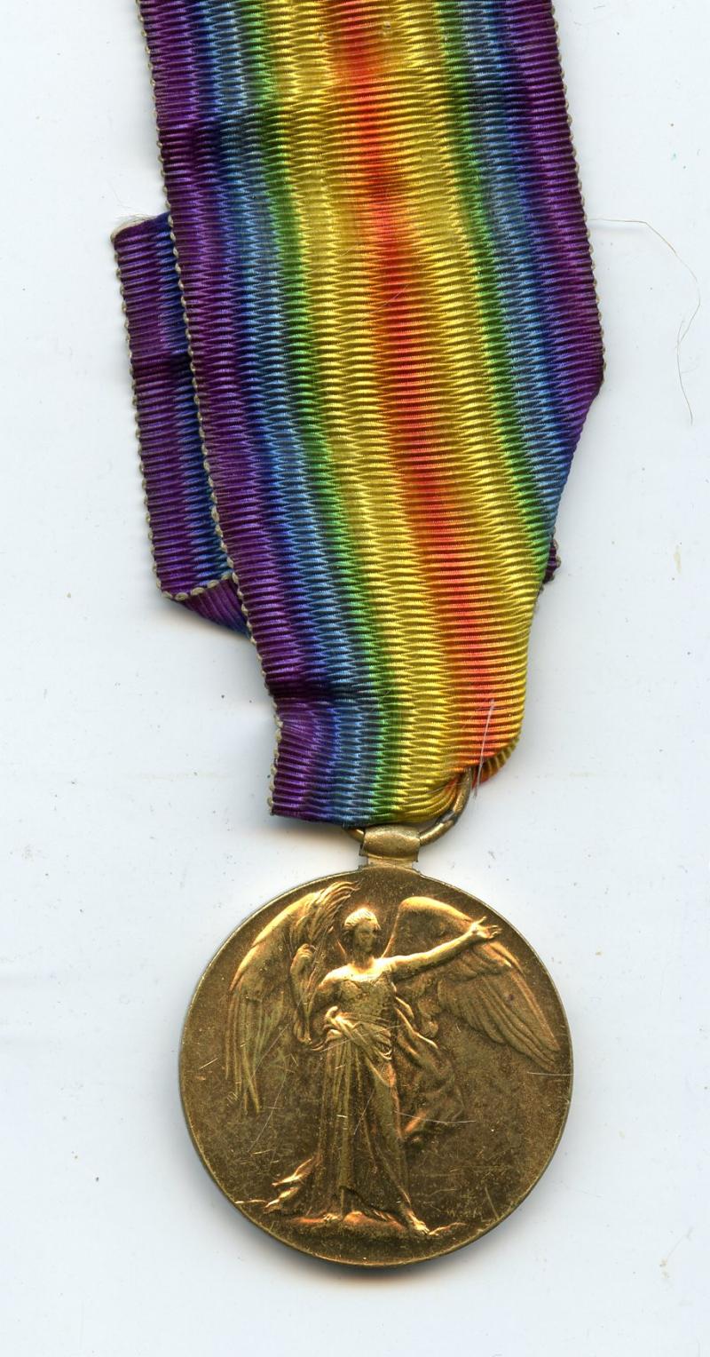 Victory Medal 1914-1919 To  Stoker 1  John McAulay, Royal Navy