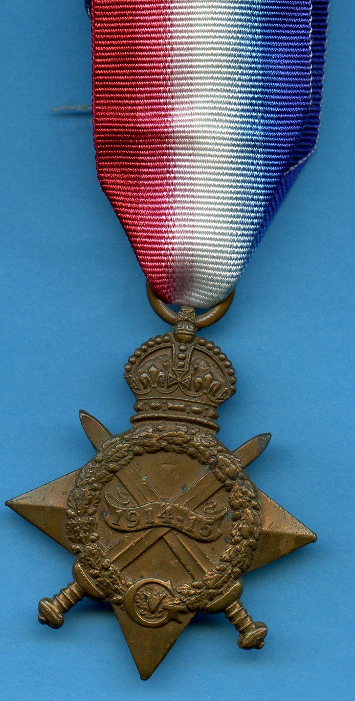 1914-15 Star To Stoker Charlie Barnes, Royal Navy