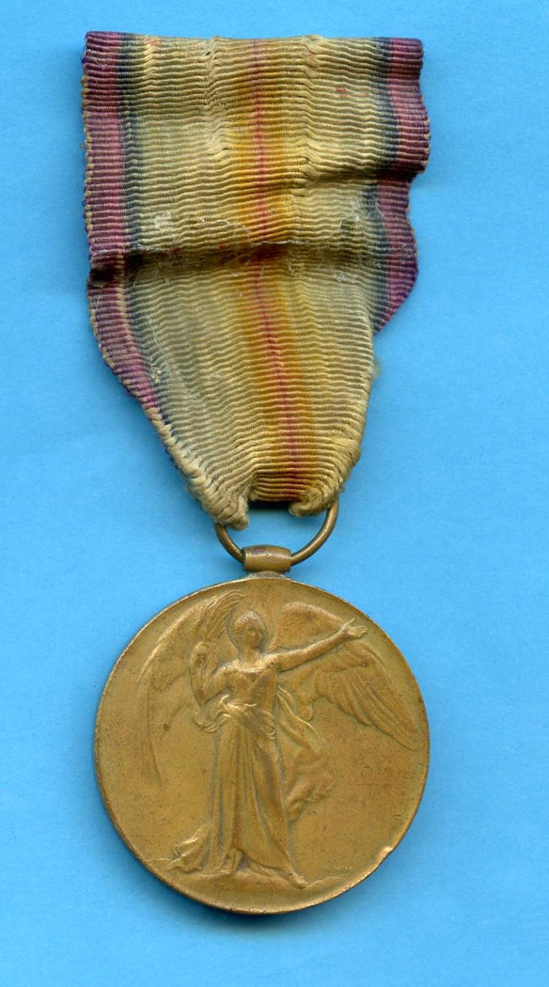 Victory Medal 1914-19 To Driver William Mannering, Royal Engineers