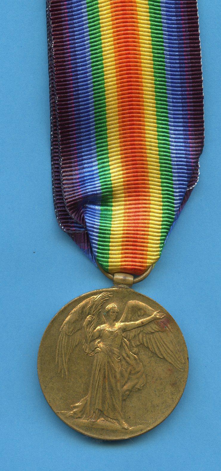 Victory Medal 1914-19 To Cpl Thomas Morris , Royal Engineers