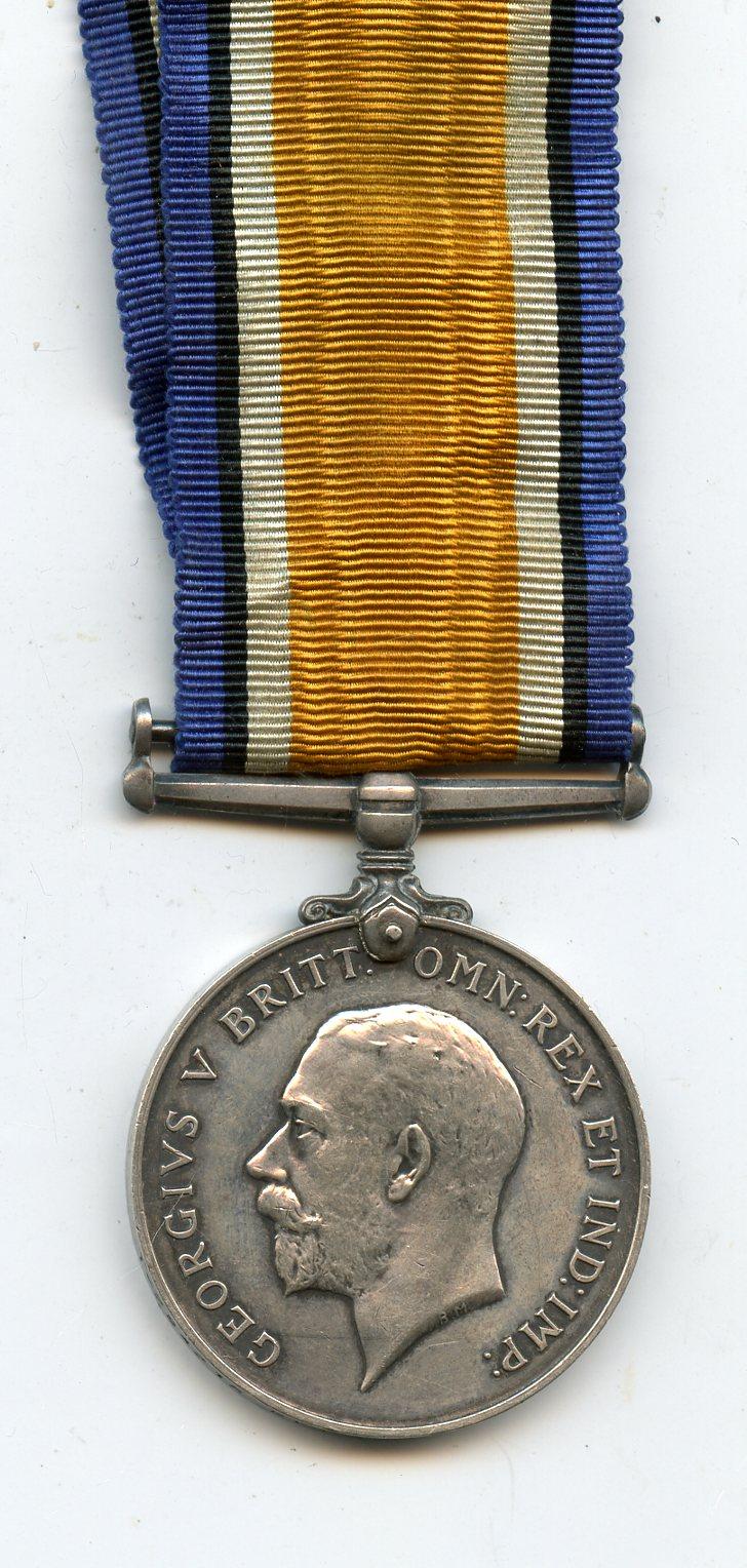 British War Medal 1914-18 To Driver George Taylor  Army Service Corps