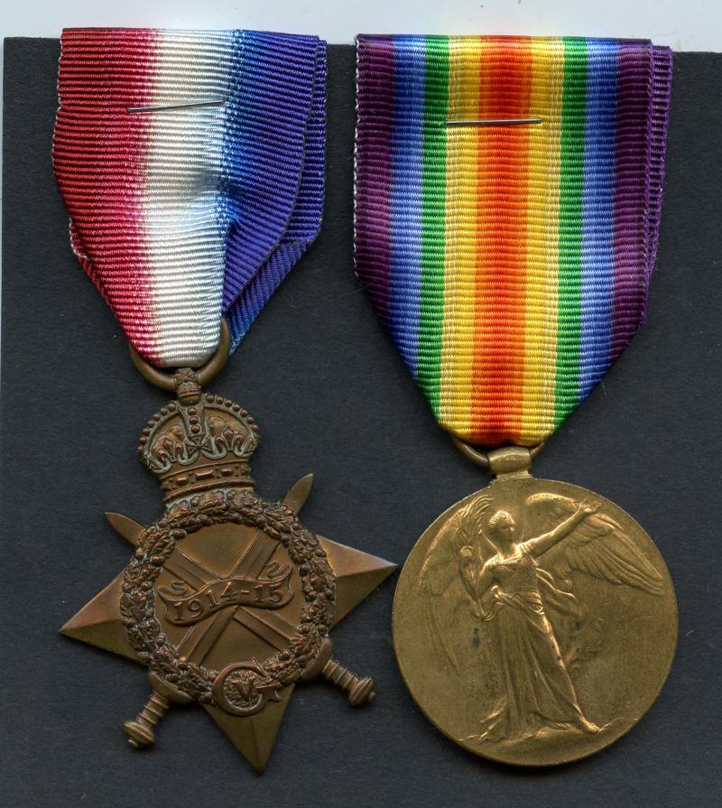 WW1 1914-15 Star, Victory Medal To Pte John C Grieve, M.M. 5/6th Battalion Royal Scots (Prisoner of War)