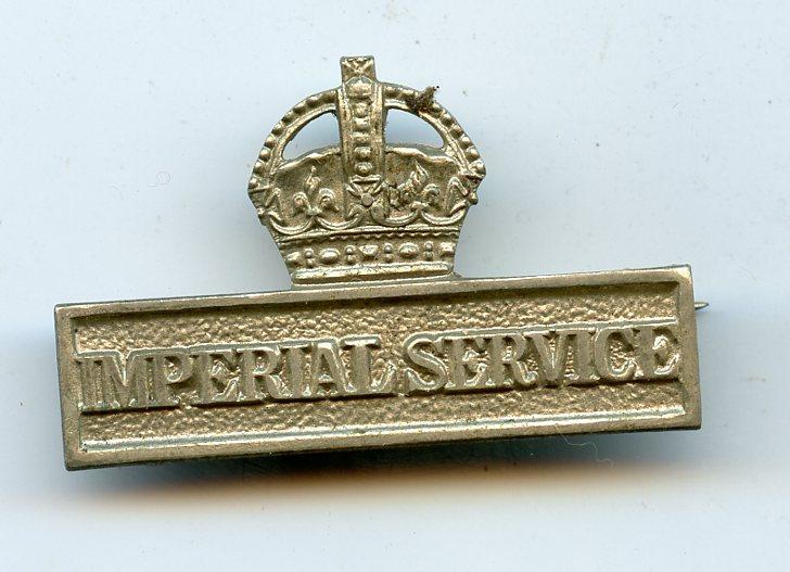 The Territorial Force Imperial Service Badge