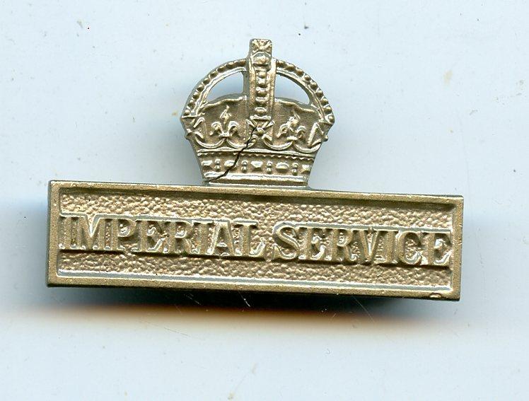 The Territorial Force Imperial Service Badge