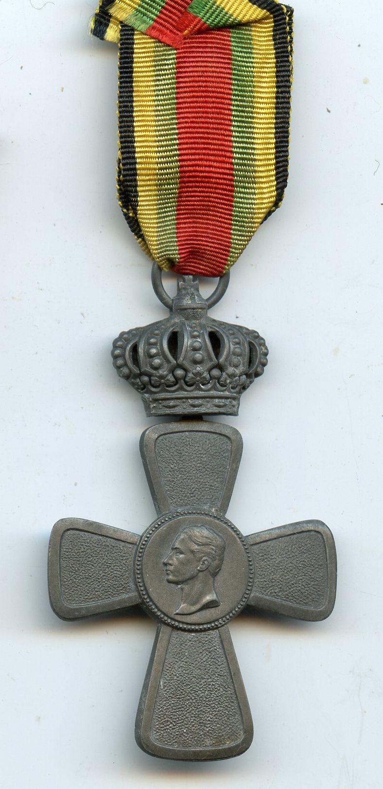 WW1 Germany Sachen Merit Cross for Homeland Merit Medal