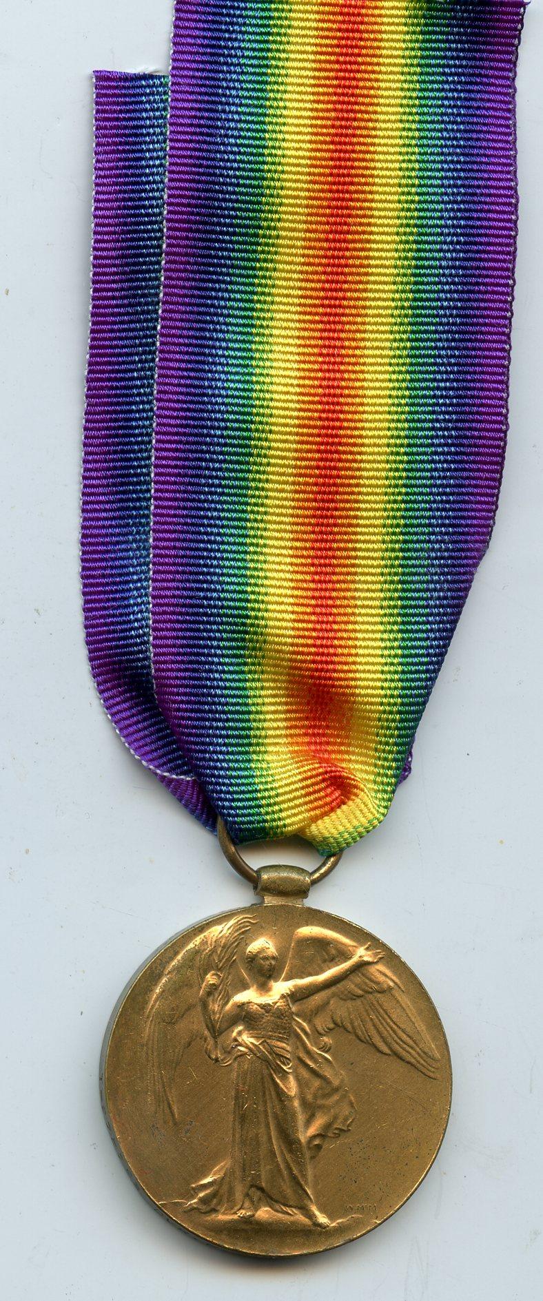 Victory Medal 1914-19 To Driver Harry Goldstone, Army Service Corps Army Service Corps