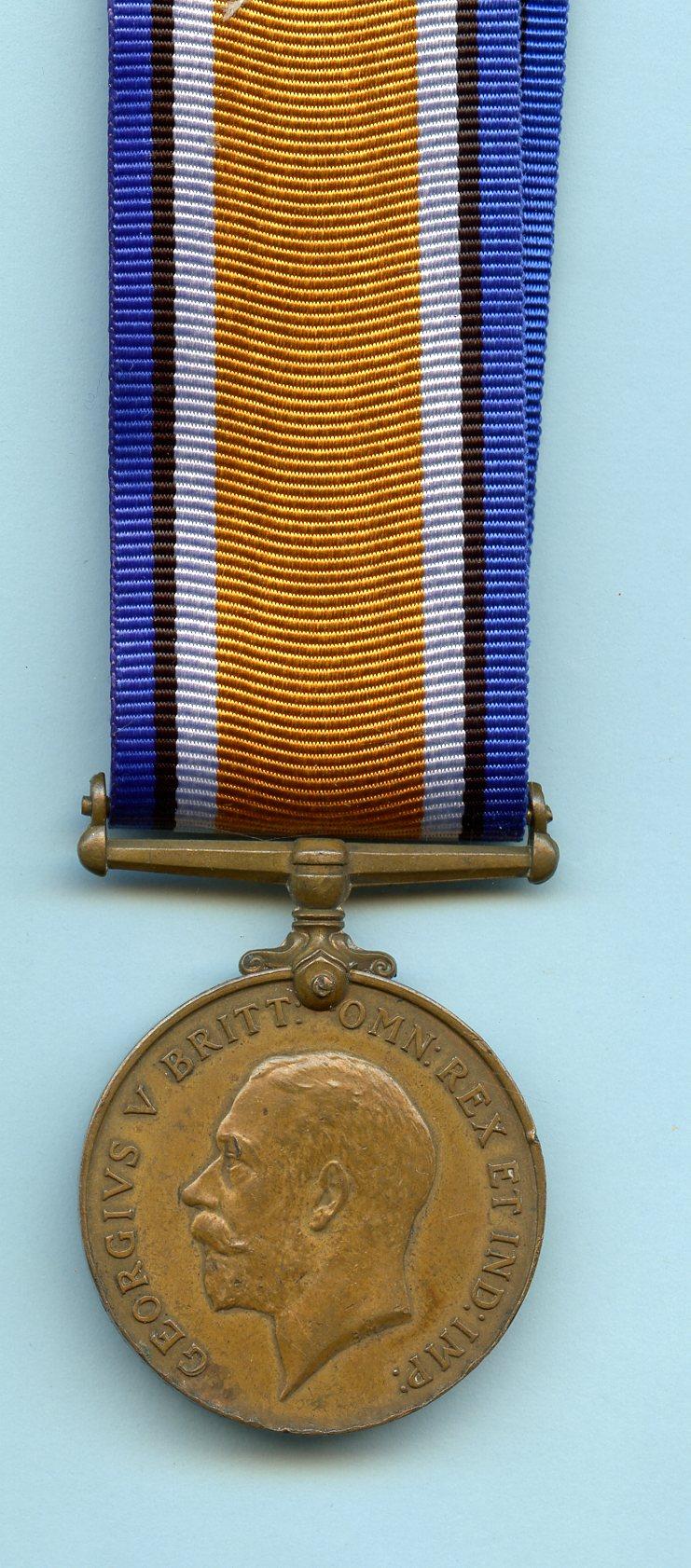 British War Medal 1914-18. Bronze issue