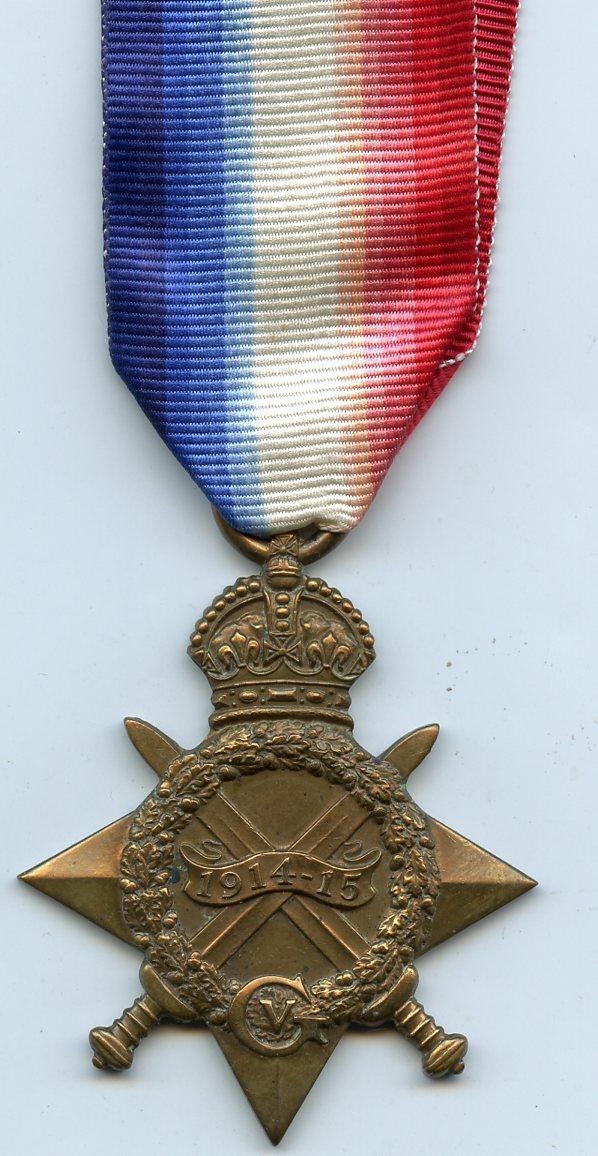 1914-15 Star Medal To Pte James Eaton, Gordon Highlanders
