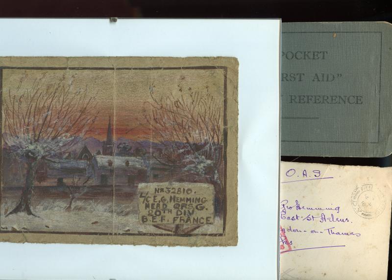 WW1 British War & Victory Medals Pair To Lance Corporal E.G. Hemming, Oxfordshire and Buckinghamshire Light Infantry,