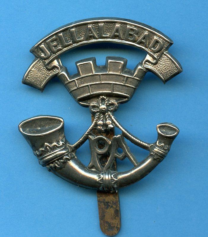 Prince Albert's ( Somerset Light Infantry) WW1 White Metal Cap Badge