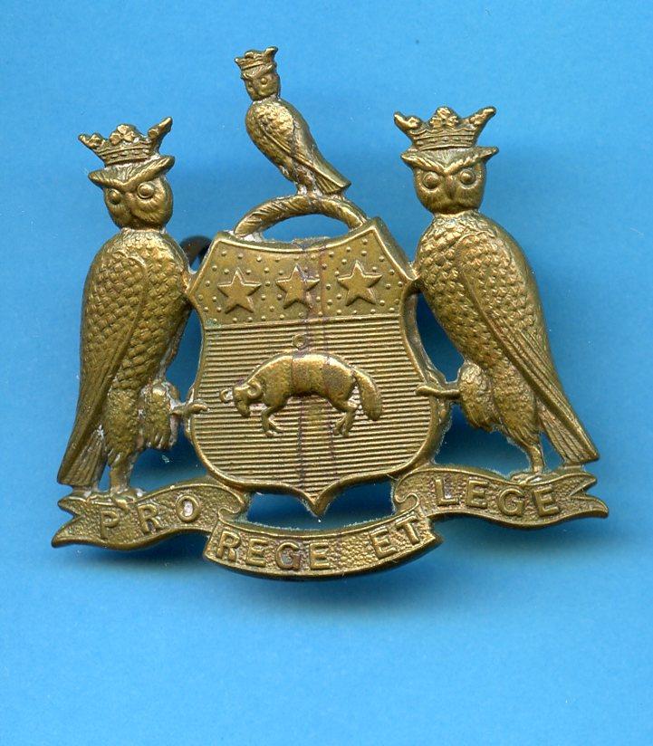 15th & 17th Battalion 1st & 2nd Leeds Pals The Prince of Wales Own West Yorkshire Regiment Cap Badge