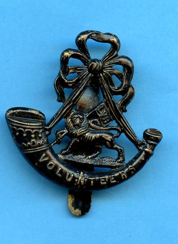 London Volunteer Rifles LVR Regiment  Cap Badge
