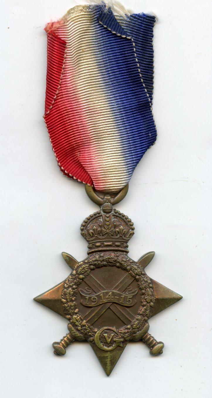 WW1 1914-15 Star Medal To Pte Andrew Niven, 1st Bn., Black Watch (Royal Highlanders)