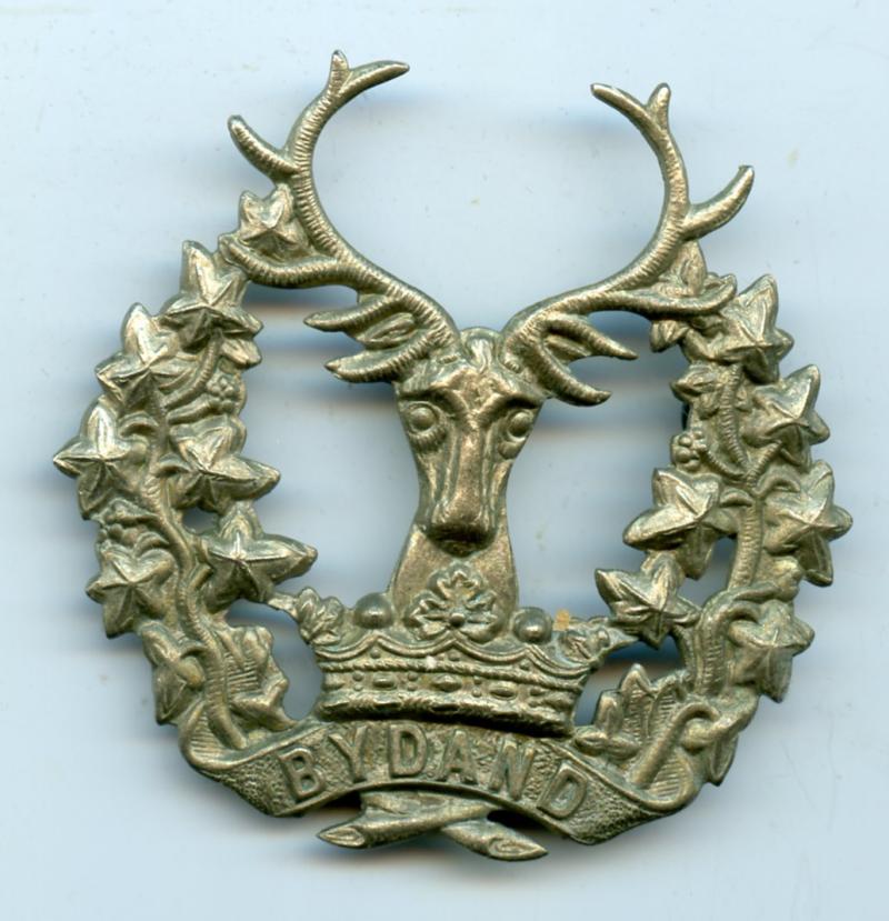 WW1 Gordon  Highlanders Other Ranks  Bonnet Badge