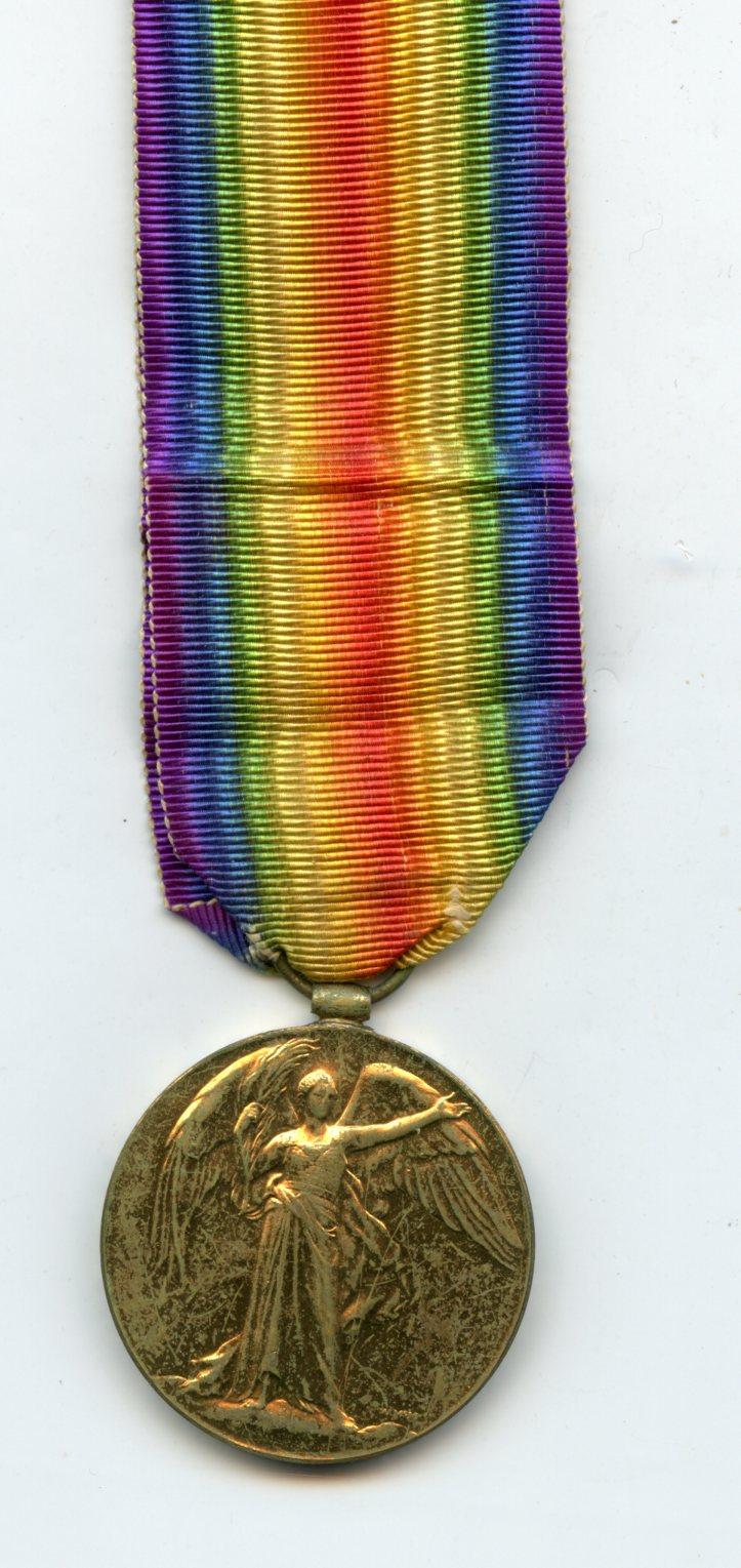 Victory Medal 1914-19 To Pte William Shea Royal Welsh Fusiliers ( Prisoner of War)