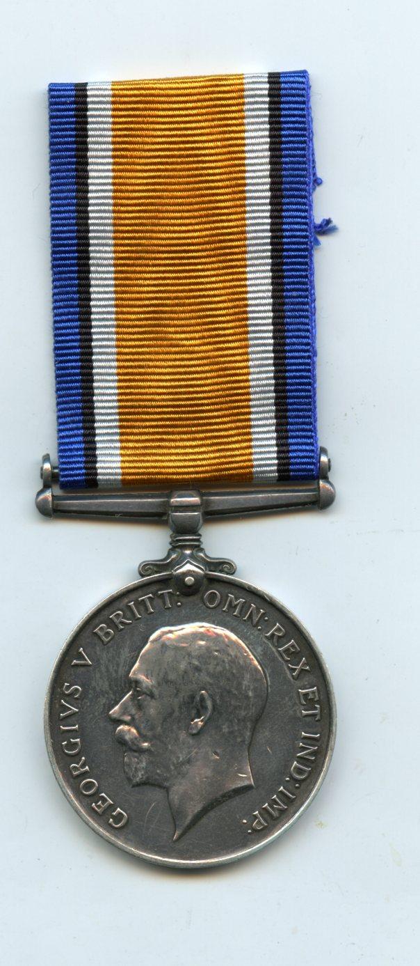 WW1 British War Medal 1914-18 To Pte William Cross 2nd Bn., Black Watch (Royal Highlanders)