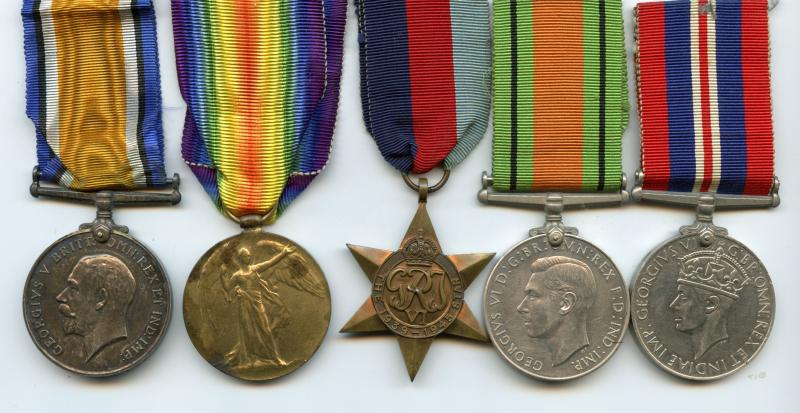 WW1 & WW2 Group To Pte William Cowper, Army Ordnance Corps