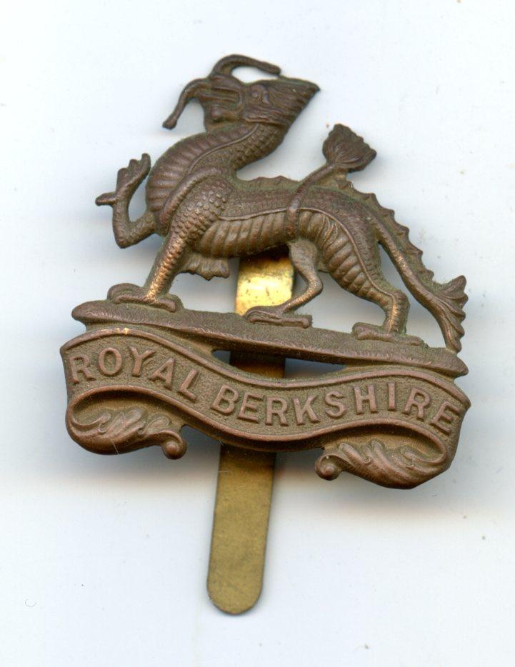 WW1 Royal Berkshire Regiment Cap badge