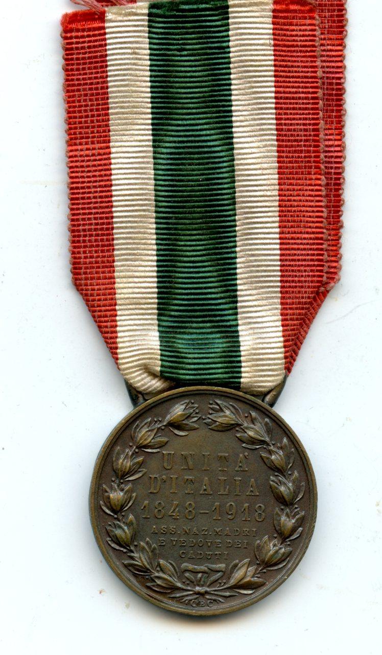 The Commemorative Medal of the Unity of Italy