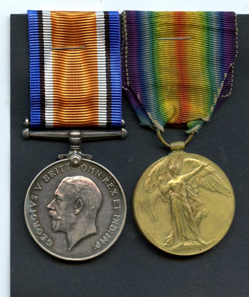 WW1 British War & Victory Medals Pair To Pte James Cunningham Fairley, Seaforth Highlanders ( From Dundee )