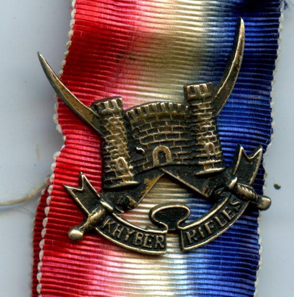 WW1 1914-15 Star with Cap Badge to Sepoy Hamesh Gul, Khyber Rifles