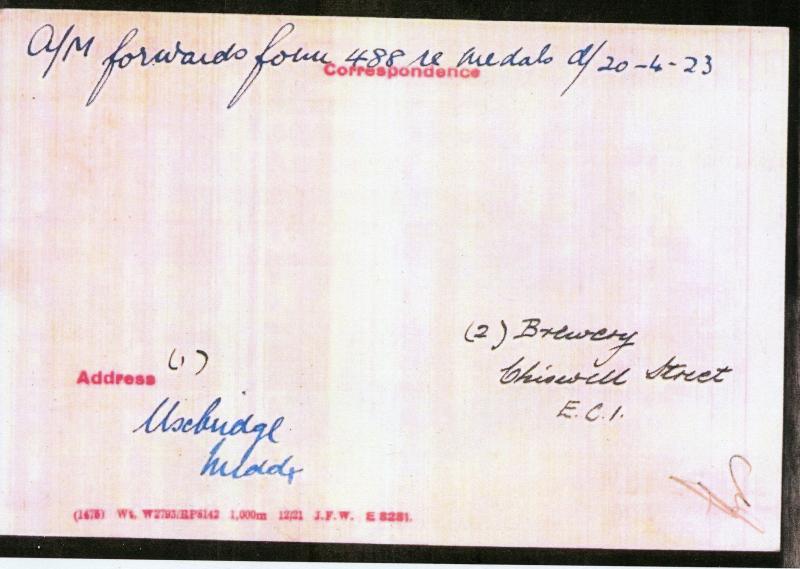 WW1 1914-15 Star To Lieut Thomas Arthur Mansfield Gardiner, Middlesex Regt , Royal Flying Corps & RAF