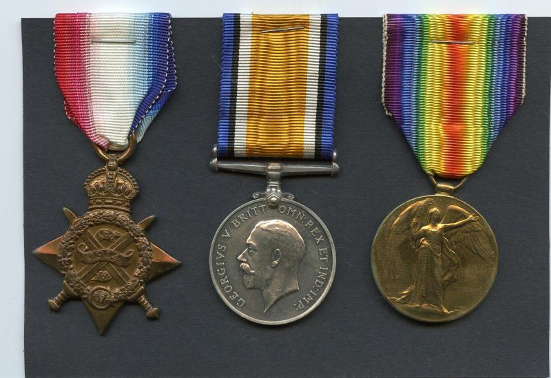 WW1 1914 Mons Trio Medals To Sgt Alexander Milne Wright, 5th , Cameronians (Scottish Rifles)