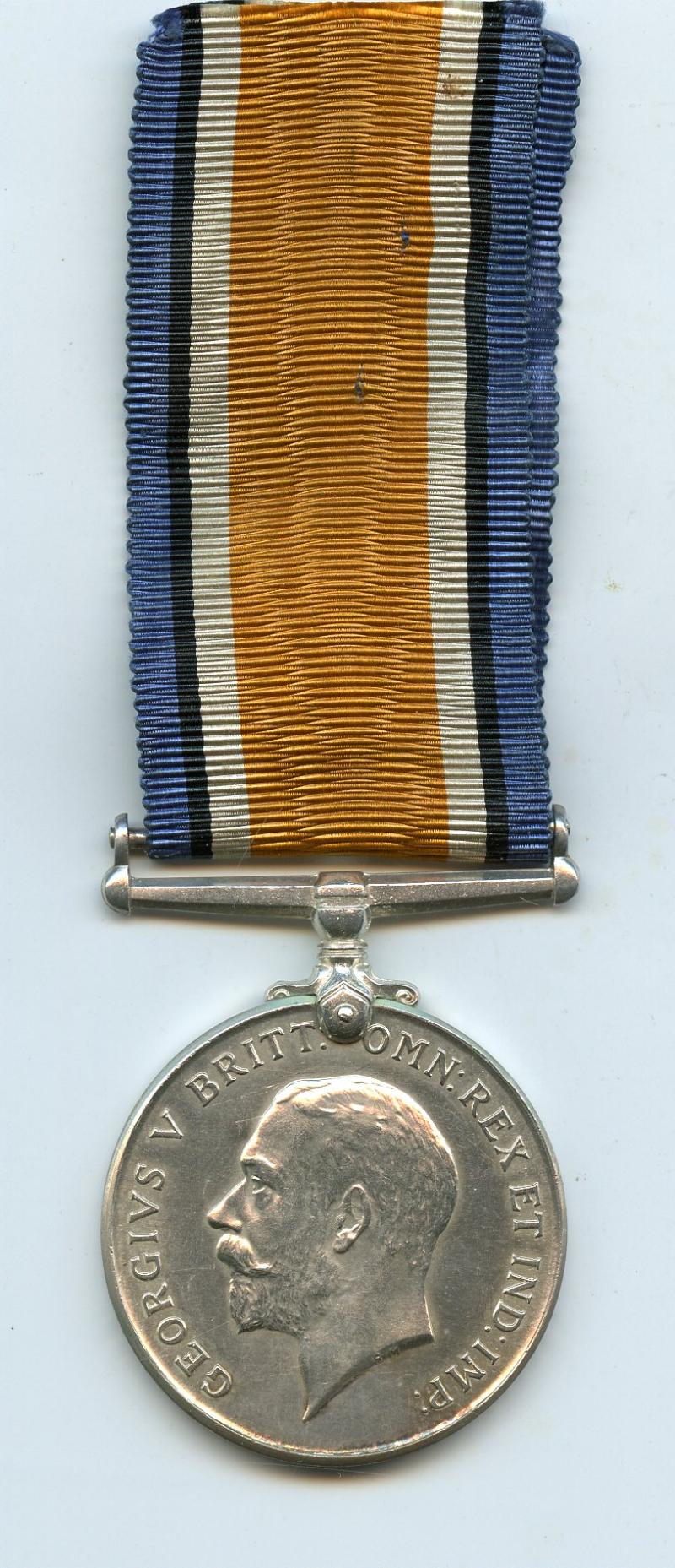 WW1 British War Medal 1914-18 To Rifleman William Allen, 4th Bn. 3rd, New Zealand Rifle Brigade